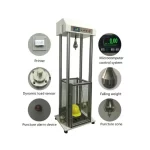 helmet impact penetration machine
